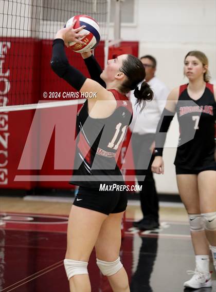 Thumbnail 1 in Marcos de Niza vs Mogollon (The Florence VB Invitational) photogallery.
