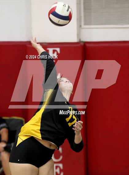 Thumbnail 2 in Marcos de Niza vs Mogollon (The Florence VB Invitational) photogallery.