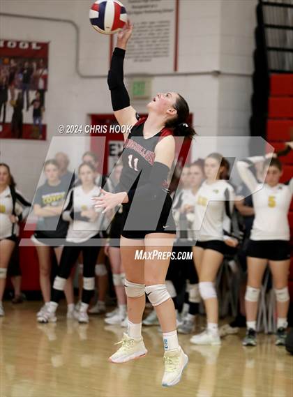 Thumbnail 2 in Marcos de Niza vs Mogollon (The Florence VB Invitational) photogallery.