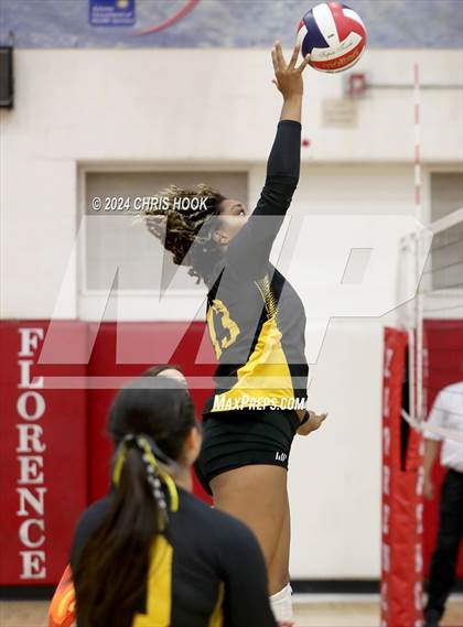 Thumbnail 3 in Marcos de Niza vs Mogollon (The Florence VB Invitational) photogallery.