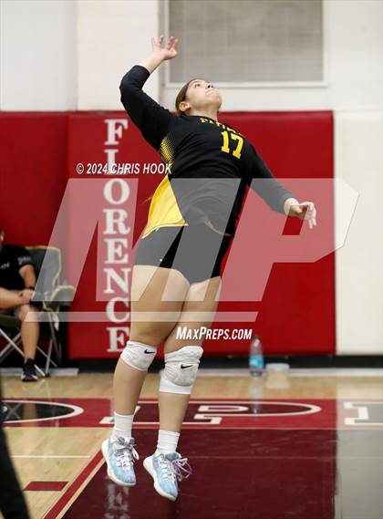 Thumbnail 2 in Marcos de Niza vs Mogollon (The Florence VB Invitational) photogallery.