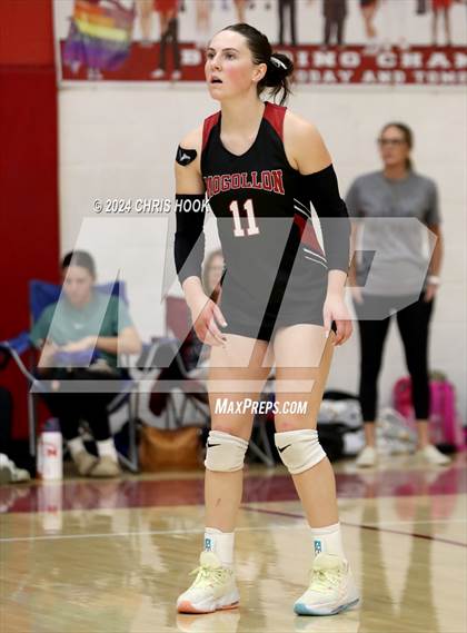 Thumbnail 2 in Marcos de Niza vs Mogollon (The Florence VB Invitational) photogallery.