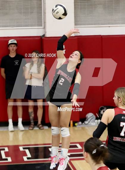 Thumbnail 2 in Marcos de Niza vs Mogollon (The Florence VB Invitational) photogallery.