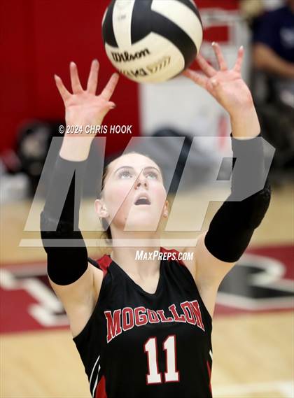 Thumbnail 1 in Marcos de Niza vs Mogollon (The Florence VB Invitational) photogallery.