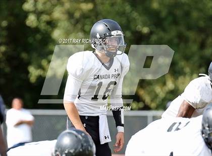 Thumbnail 3 in Canada Prep Football Academy (St. Catharines, Ontario) @ Mater Dei Prep photogallery.