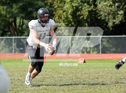 Thumbnail 3 in Canada Prep Football Academy (St. Catharines, Ontario) @ Mater Dei Prep photogallery.