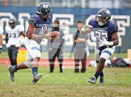 Thumbnail 2 in Canada Prep Football Academy (St. Catharines, Ontario) @ Mater Dei Prep photogallery.