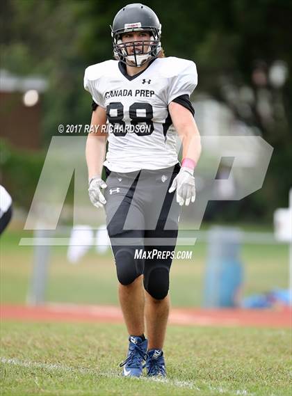 Thumbnail 2 in Canada Prep Football Academy (St. Catharines, Ontario) @ Mater Dei Prep photogallery.