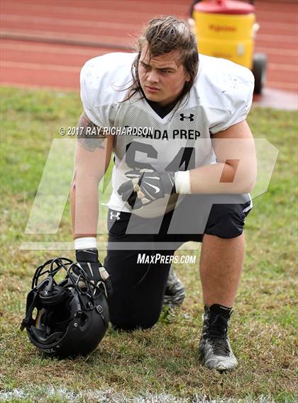 Thumbnail 2 in Canada Prep Football Academy (St. Catharines, Ontario) @ Mater Dei Prep photogallery.