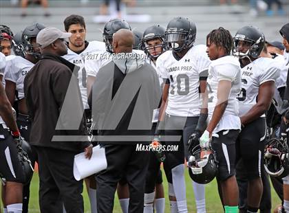 Thumbnail 2 in Canada Prep Football Academy (St. Catharines, Ontario) @ Mater Dei Prep photogallery.