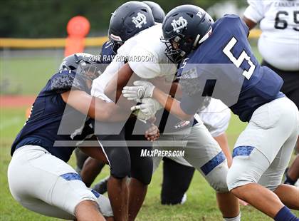 Thumbnail 2 in Canada Prep Football Academy (St. Catharines, Ontario) @ Mater Dei Prep photogallery.