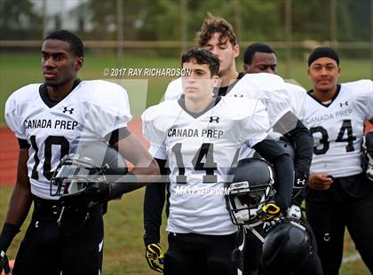 Thumbnail 3 in Canada Prep Football Academy (St. Catharines, Ontario) @ Mater Dei Prep photogallery.