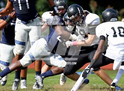 Thumbnail 1 in Canada Prep Football Academy (St. Catharines, Ontario) @ Mater Dei Prep photogallery.