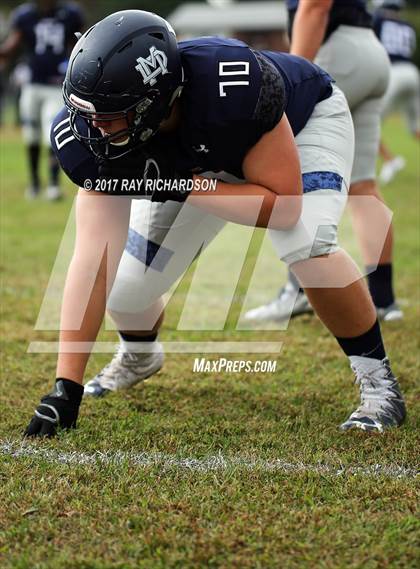 Thumbnail 3 in Canada Prep Football Academy (St. Catharines, Ontario) @ Mater Dei Prep photogallery.
