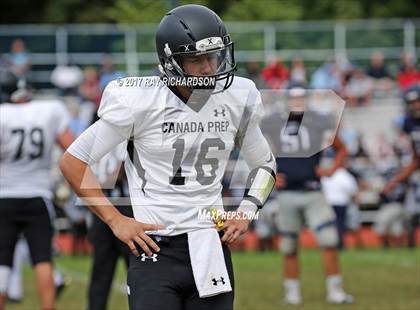 Thumbnail 3 in Canada Prep Football Academy (St. Catharines, Ontario) @ Mater Dei Prep photogallery.