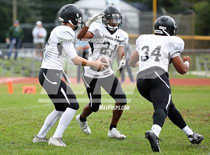 Thumbnail 1 in Canada Prep Football Academy (St. Catharines, Ontario) @ Mater Dei Prep photogallery.