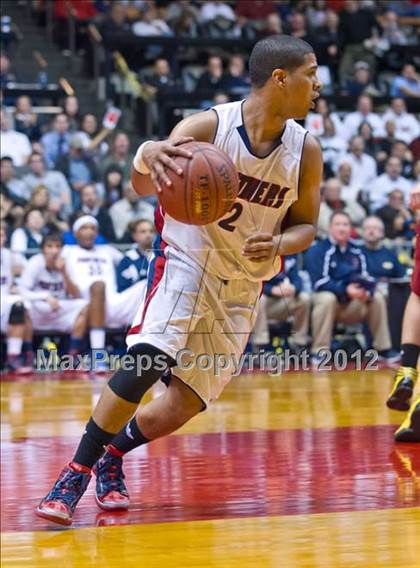 Thumbnail 1 in Tulare Union vs San Joaquin Memorial (CIF CS D2 Final) photogallery.