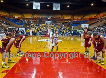 Thumbnail 1 in Tulare Union vs San Joaquin Memorial (CIF CS D2 Final) photogallery.