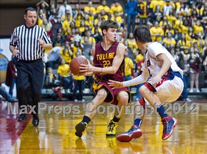 Thumbnail 1 in Tulare Union vs San Joaquin Memorial (CIF CS D2 Final) photogallery.