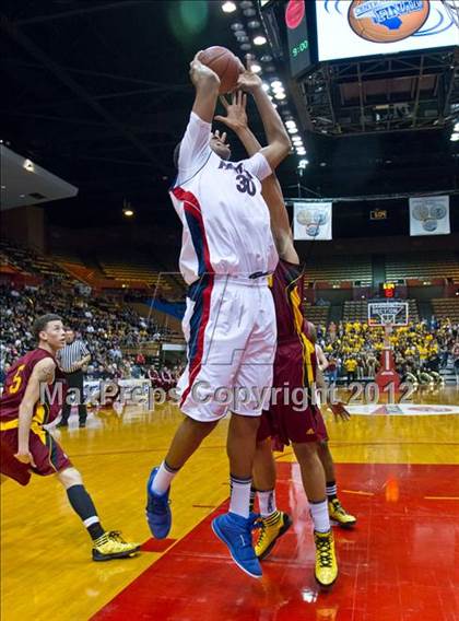 Thumbnail 1 in Tulare Union vs San Joaquin Memorial (CIF CS D2 Final) photogallery.