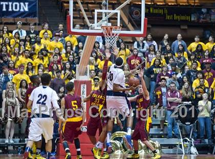 Thumbnail 3 in Tulare Union vs San Joaquin Memorial (CIF CS D2 Final) photogallery.