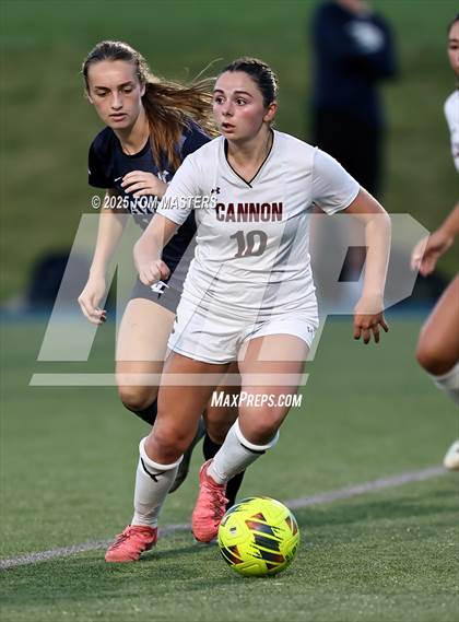Thumbnail 2 in Cannon @ Charlotte Latin (NCISAA 4A Semifinal) photogallery.