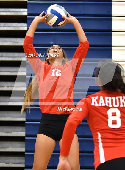 Thumbnail 1 in Kahuku vs Villa Park (Durango Fall Classic) photogallery.