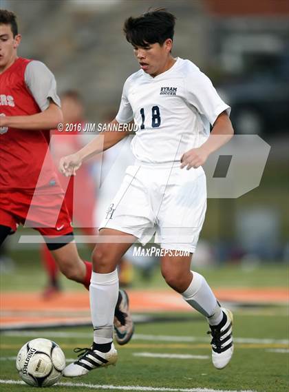 Thumbnail 1 in Byram Hills vs Red Hook (1 vs 9 Tournament) photogallery.
