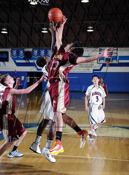 Thumbnail 1 in La Canada vs. Maranatha (San Marino Tournament) photogallery.