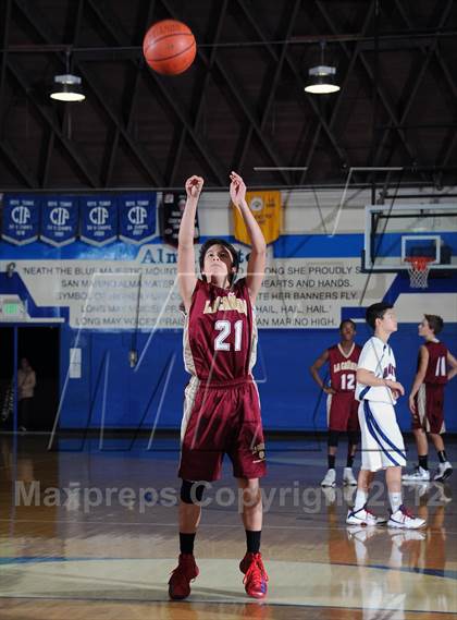 Thumbnail 2 in La Canada vs. Maranatha (San Marino Tournament) photogallery.