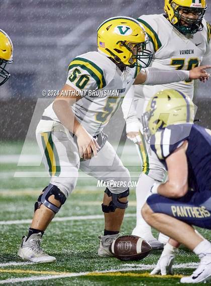 Thumbnail 2 in Vanden @ West Park (CIF SJS D3 Semifinal) photogallery.
