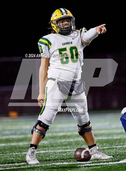 Thumbnail 2 in Vanden @ West Park (CIF SJS D3 Semifinal) photogallery.