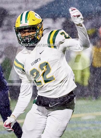 Thumbnail 1 in Vanden @ West Park (CIF SJS D3 Semifinal) photogallery.