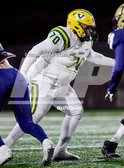 Thumbnail 2 in Vanden @ West Park (CIF SJS D3 Semifinal) photogallery.