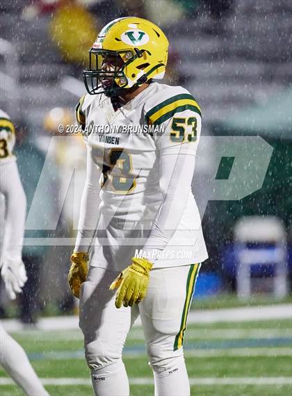 Thumbnail 3 in Vanden @ West Park (CIF SJS D3 Semifinal) photogallery.