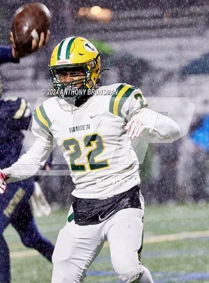 Thumbnail 2 in Vanden @ West Park (CIF SJS D3 Semifinal) photogallery.