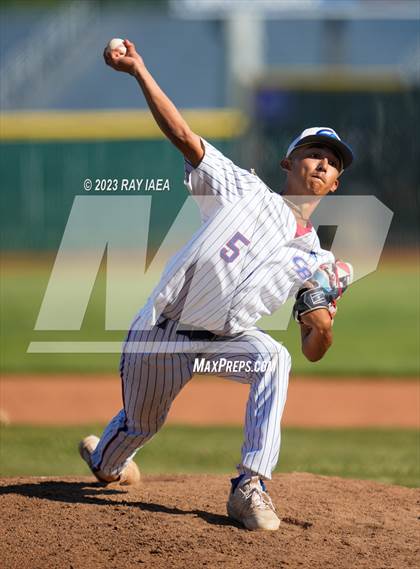 Thumbnail 2 in Christian Brothers vs. Central Catholic (CIF SJS D3 Playoff) photogallery.