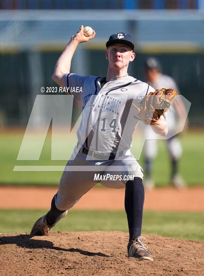 Thumbnail 1 in Christian Brothers vs. Central Catholic (CIF SJS D3 Playoff) photogallery.