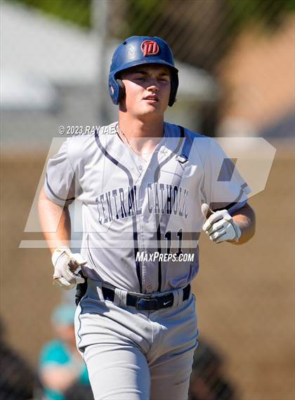 Thumbnail 3 in Christian Brothers vs. Central Catholic (CIF SJS D3 Playoff) photogallery.