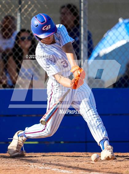 Thumbnail 3 in Christian Brothers vs. Central Catholic (CIF SJS D3 Playoff) photogallery.
