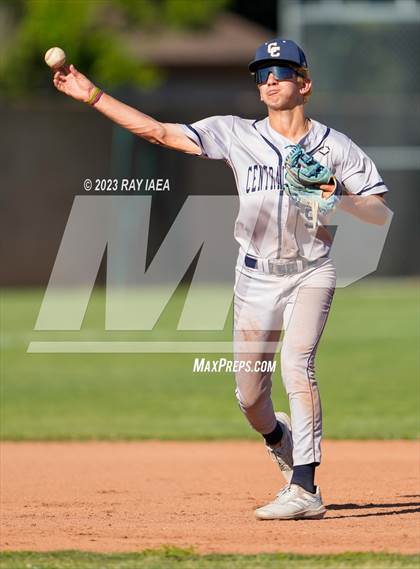 Thumbnail 2 in Christian Brothers vs. Central Catholic (CIF SJS D3 Playoff) photogallery.