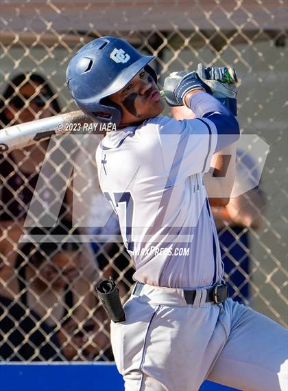 Thumbnail 3 in Christian Brothers vs. Central Catholic (CIF SJS D3 Playoff) photogallery.