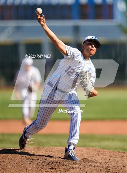 Thumbnail 3 in Christian Brothers vs. Central Catholic (CIF SJS D3 Playoff) photogallery.