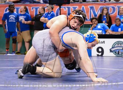 Thumbnail 1 in NCHSAA Individual Wrestling (2A, 3A and 4A 2nd Consolation Round)  photogallery.