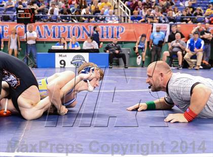 Thumbnail 3 in NCHSAA Individual Wrestling (2A, 3A and 4A 2nd Consolation Round)  photogallery.