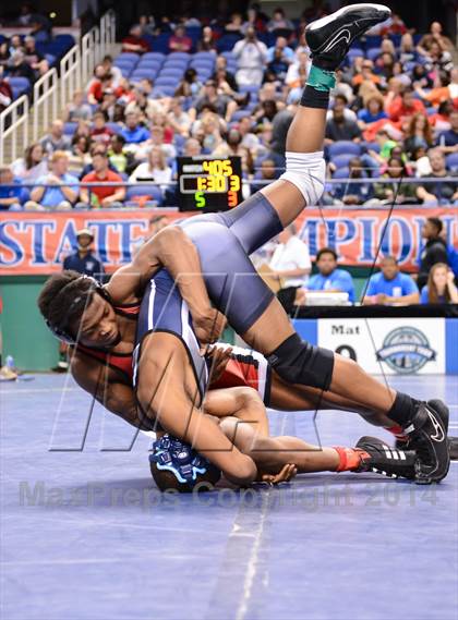 Thumbnail 2 in NCHSAA Individual Wrestling (2A, 3A and 4A 2nd Consolation Round)  photogallery.