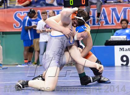 Thumbnail 1 in NCHSAA Individual Wrestling (2A, 3A and 4A 2nd Consolation Round)  photogallery.