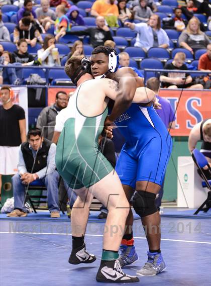 Thumbnail 1 in NCHSAA Individual Wrestling (2A, 3A and 4A 2nd Consolation Round)  photogallery.