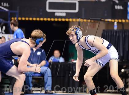 Thumbnail 2 in NCHSAA Individual Wrestling (2A, 3A and 4A 2nd Consolation Round)  photogallery.