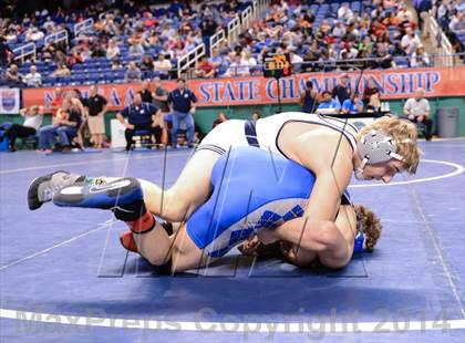 Thumbnail 3 in NCHSAA Individual Wrestling (2A, 3A and 4A 2nd Consolation Round)  photogallery.